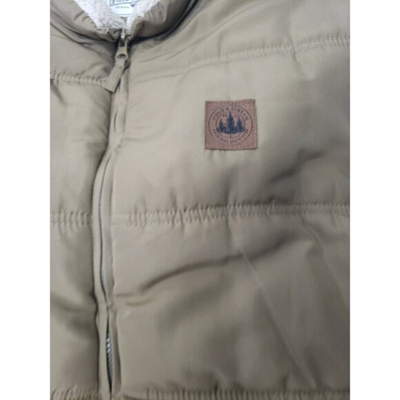 Field & Stream Sleeveless Vest Full Zip Tan Puffer Lined Pockets Size XXL - Picture 5 of 16